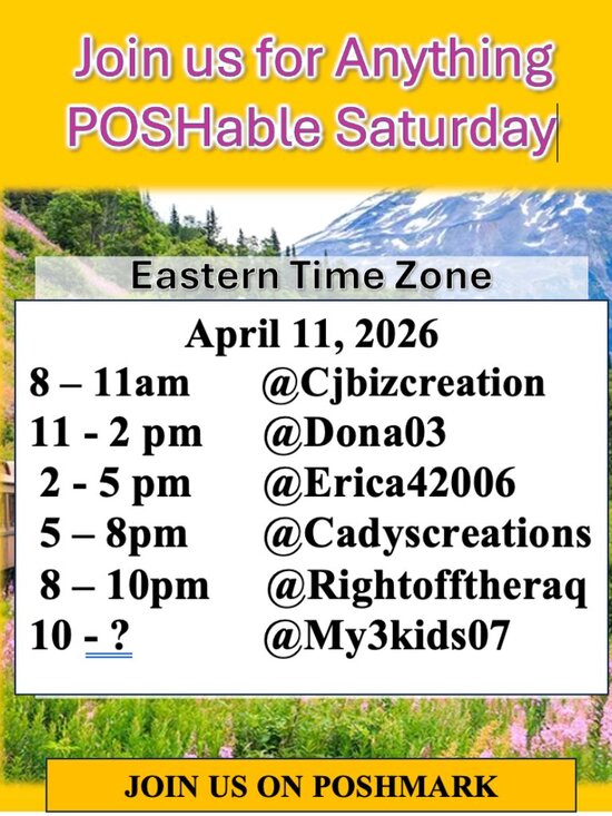 Other - MzTeech Anything POSHable Saturday Share Show Train